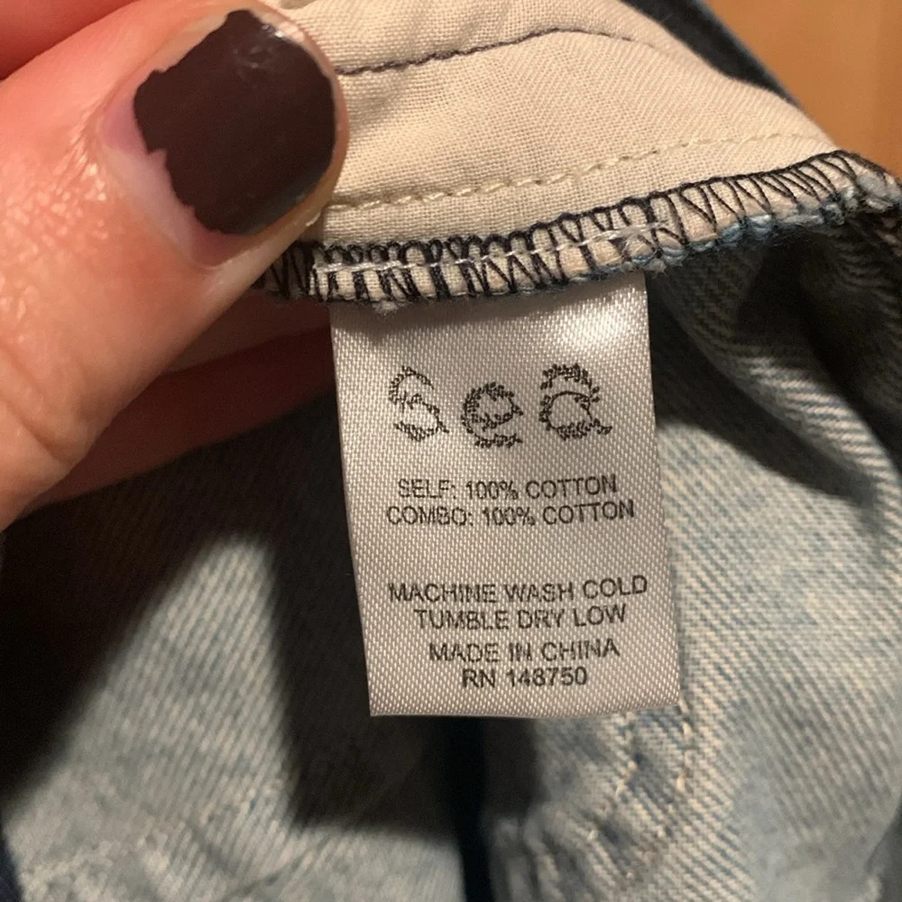 Sea New York Blue Jean Shorts with Cream Trim - Picture 8 of 9